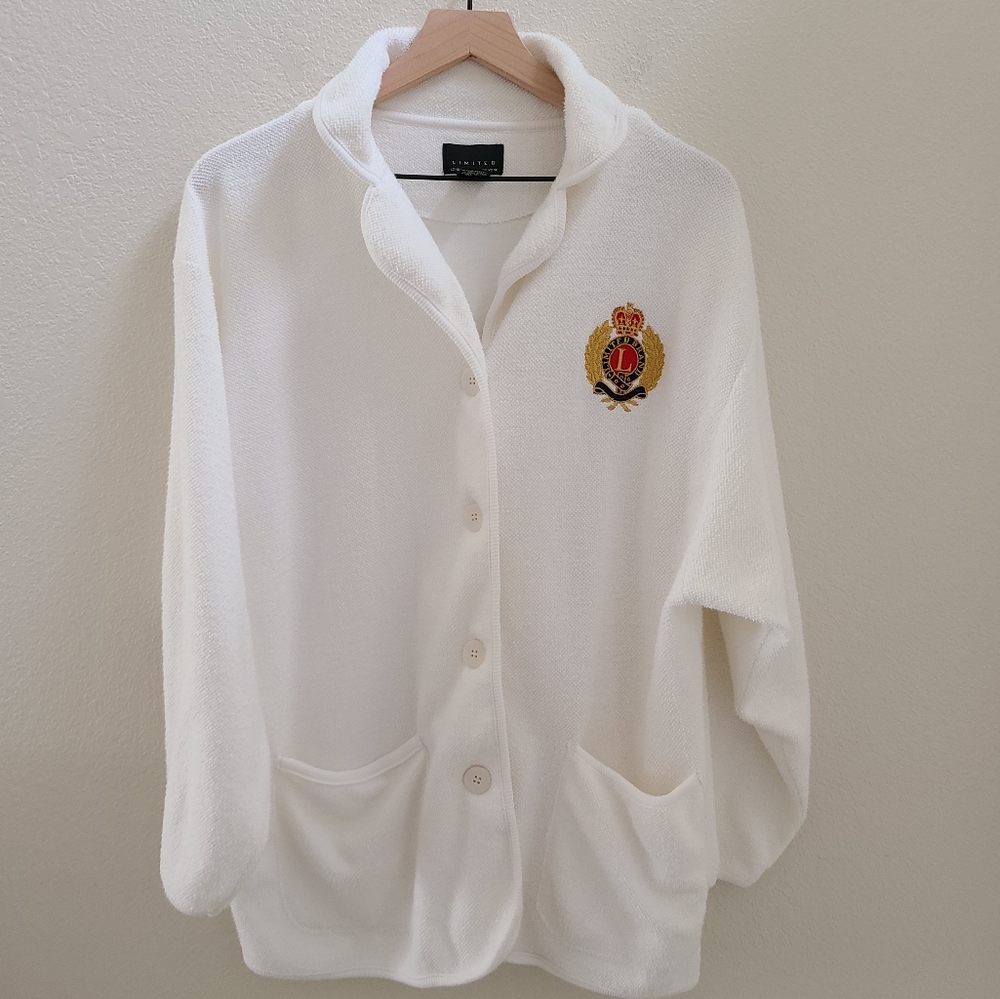 Vintage Limited Preppy Sweater Blazer